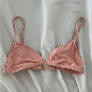 billabong pink bikini top